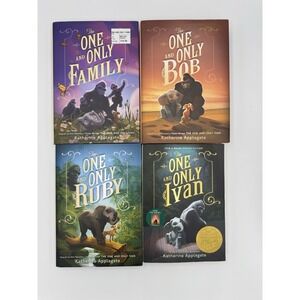 The One and Only Series 4 Books Collection Set Katherine Applegate 3 Hardcover